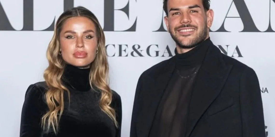Zoe Cristofoli e Theo Hernandez