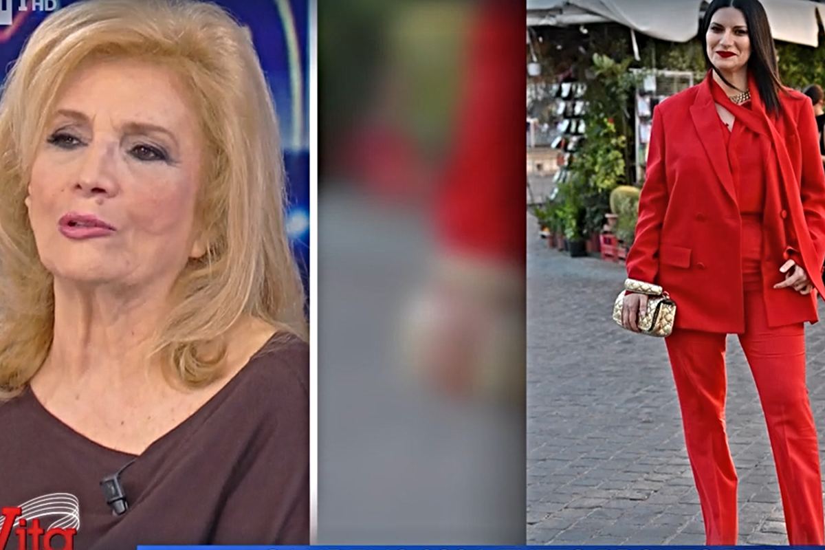 Iva Zanicchi difende Laura Pausini dagli haters (Screen Raiplay)