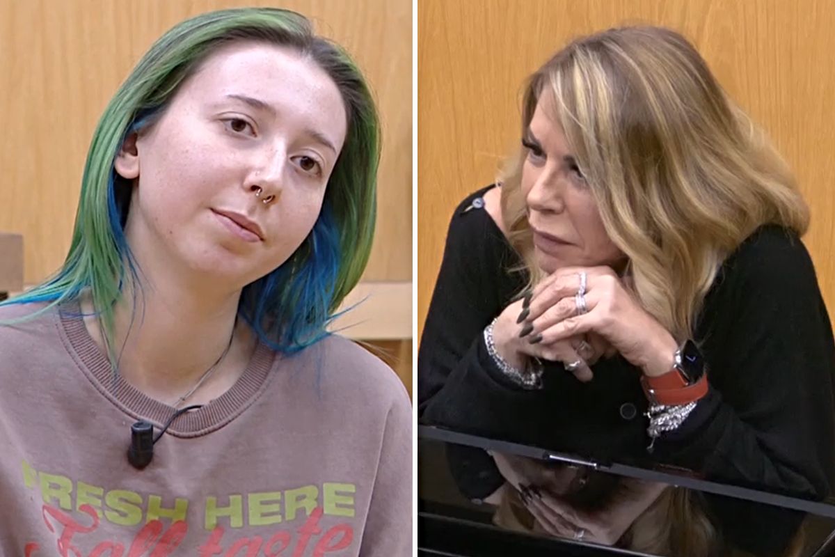 Anna Pettinelli fa una proposta a Valentina (Collage screen Witty Tv)