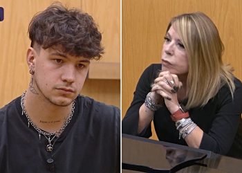 Anna Pettinelli fa infuriare Opi ad Amici 25 (Collage screen Witty Tv)