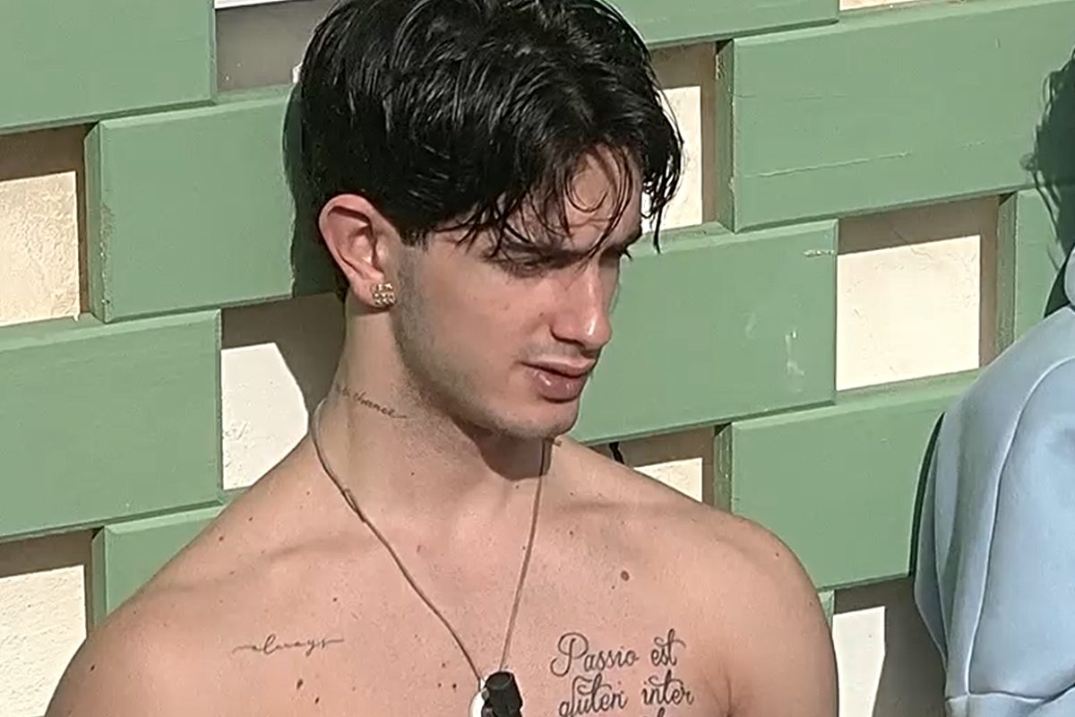 Toccante confessione di Antonio Stillante ad Amici 25 (Screen Witty Tv)