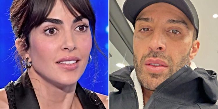 Andrea Iannone e Rocio Munoz Morales, il flirt non è reale? (Collage screen Raiplay e Instagram)