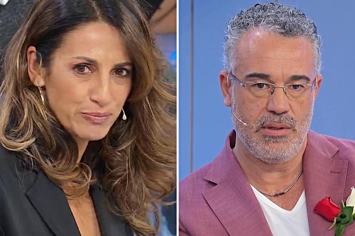 Uomini e Donne anticipazioni, Elisabetta e Sebastiano vanno via (Collage screen Witty Tv)