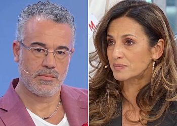 Anticipazioni Uomini e Donne, Elisabetta e Sebastiano vanno via (Collage screen Witty Tv)