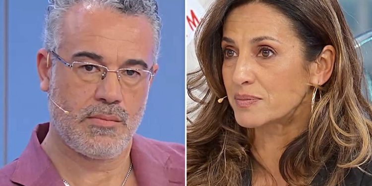 Anticipazioni Uomini e Donne, Elisabetta e Sebastiano vanno via (Collage screen Witty Tv)