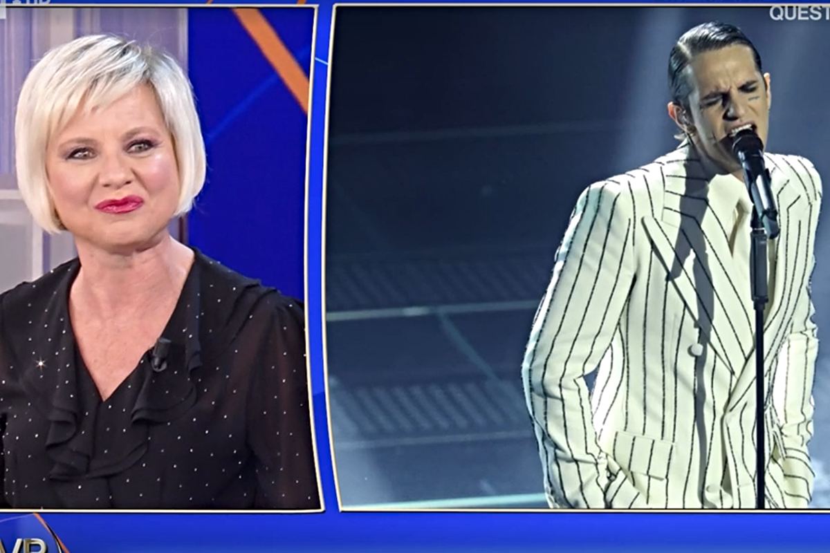 Antonella Elia sulla selvaggia lite con Achille Lauro (Screen Raiplay)