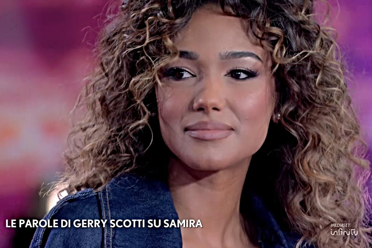 Samira Lui parla de La Ruota Della Fortuna e di Gerry Scotti (Screen Mediaset Infinity)