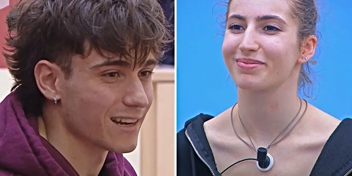 Simone e Giulia hanno avuto una storia d'amore prima di Amici 25 (Collage screen Witty Tv)