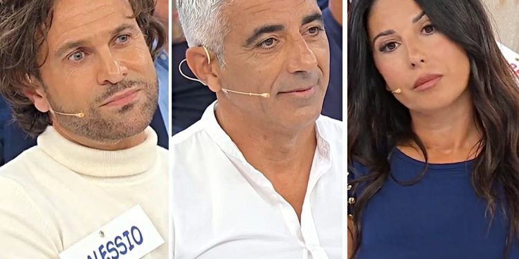 Uomini e Donne, Giuseppe Molonia cosa pensa su Alessio e Rosanna (Collage screen Witty Tv)