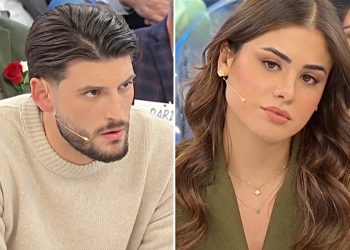 Uomini e Donne, Ciro Solimeno troppo duro con Alessia Antonetti (Collage screen Witty Tv)