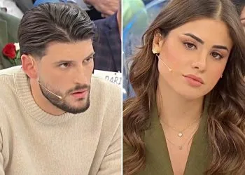Uomini e Donne, Ciro Solimeno troppo duro con Alessia Antonetti (Collage screen Witty Tv)