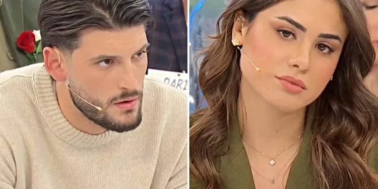 Uomini e Donne, Ciro Solimeno troppo duro con Alessia Antonetti (Collage screen Witty Tv)