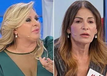 Uomini e Donne, Marina nel mirino di Tina Cipollari (Collage screen Witty Tv)