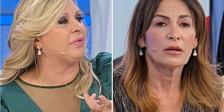 Uomini e Donne, Marina nel mirino di Tina Cipollari (Collage screen Witty Tv)