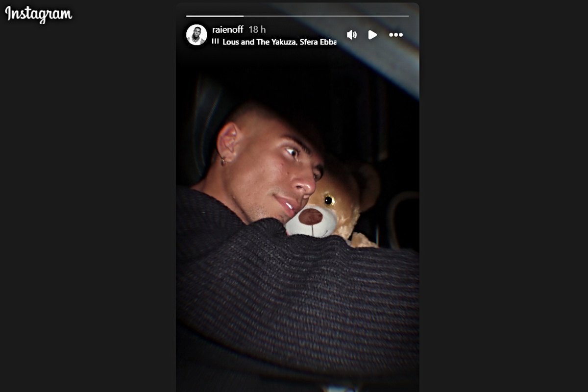 Raien lancia una frecciatina a Sara Guadenzi dopo Uomini e Donne (Screen Instagram)