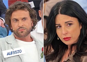 Uomini e Donne, Rosanna sbotta con Giuseppe (Collage screen Witty TV)