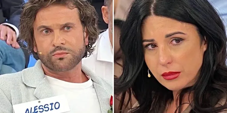 Uomini e Donne, Rosanna sbotta con Giuseppe (Collage screen Witty TV)