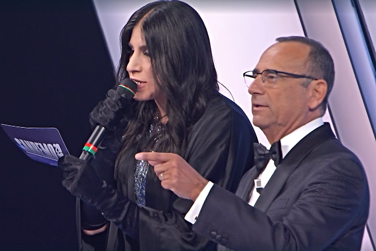 Vincenzo De Lucia e le imitazioni a Sanremo 2026 (Screen Raiplay)