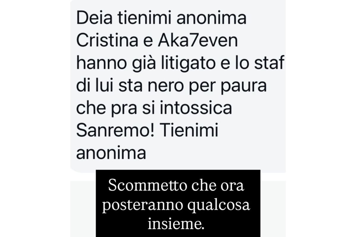 Cristina e Aka 7even