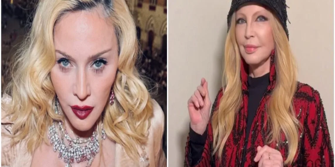 Madonna e Patty Pravo. (Foto: Web)