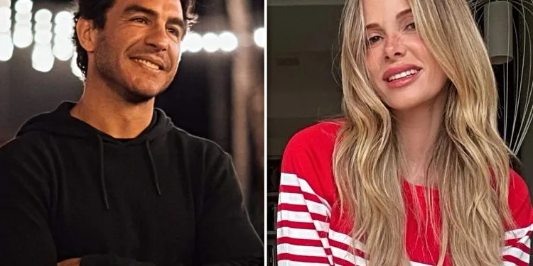 Alessia Marcuzzi ha ritrovato l'amore con Tiago Schietti (Collage foto Ig)