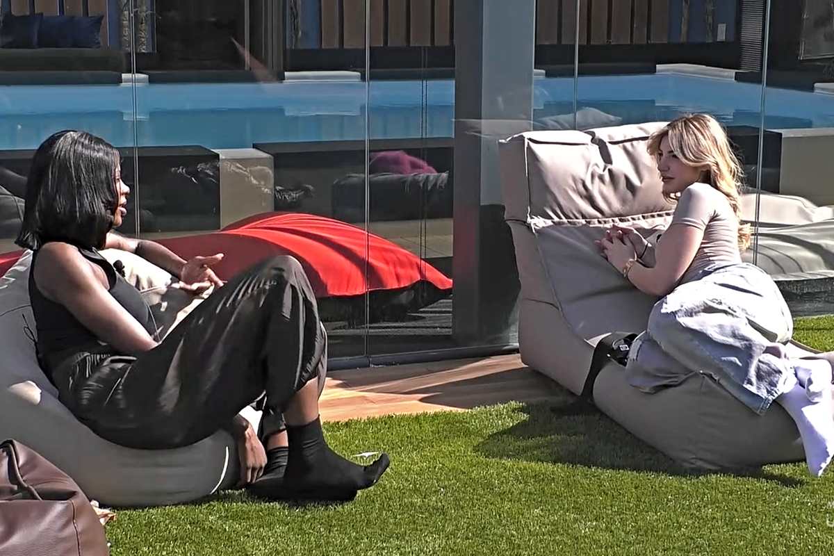 Ibiza Altea parla dell'ex Daniele Iaia al Grande Fratello Vip (Screen Mediaset Infinity)