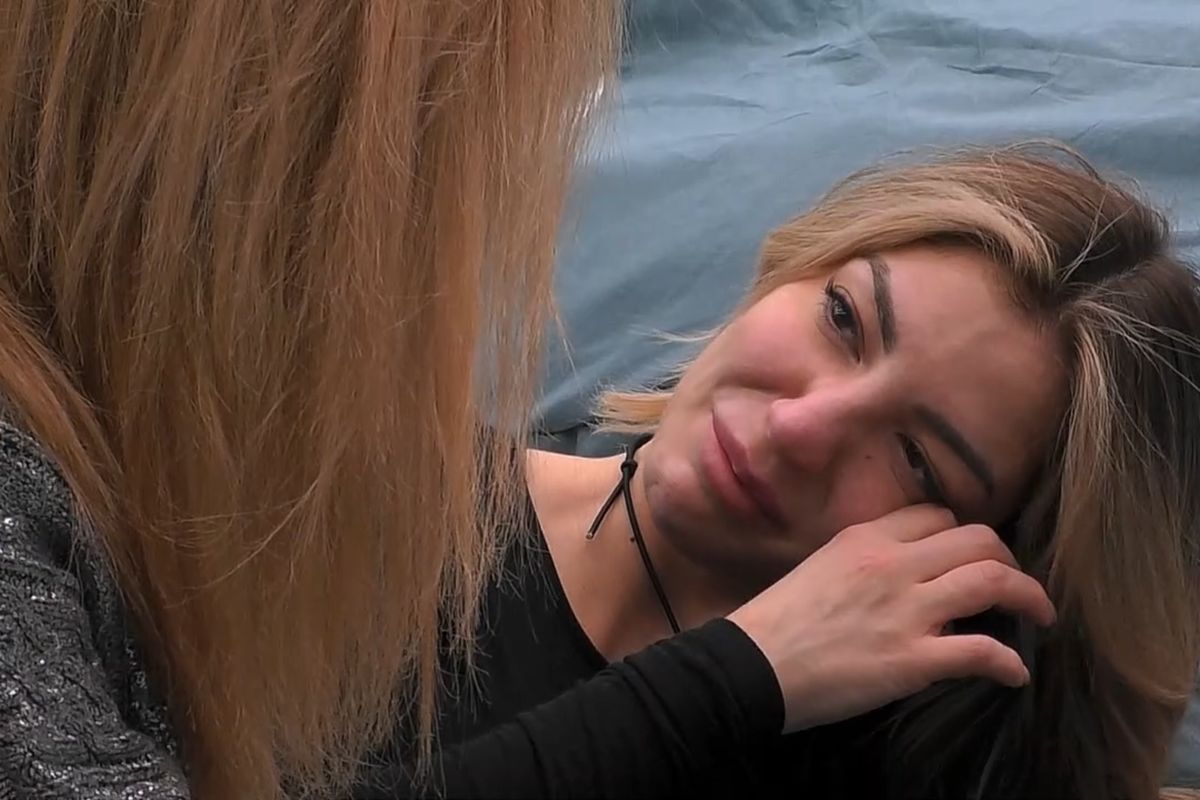 Lucia Ilardo a cuore aperto al Grande Fratello Vip (Screen Mediaset Infinity)