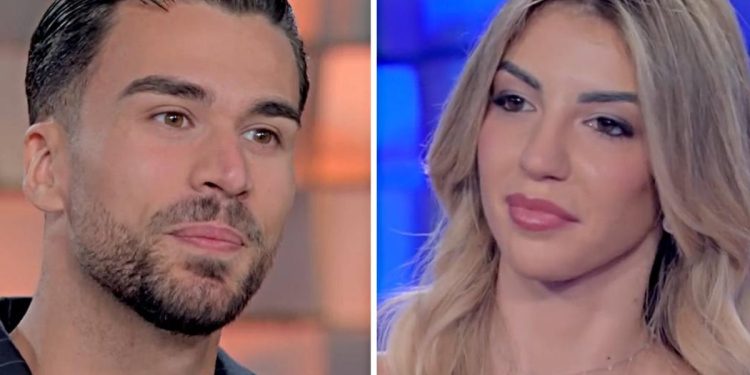 Lucia Ilardo al Grande Fratello Vip, come ha reagito l'ex Rosario Guglielmi (Collage screen Mediaset Infinity)