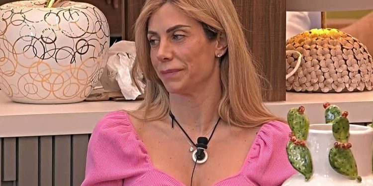 Paola Caruso al Grande Fratello Vip per il figlio (Screen Mediaset Infinity)