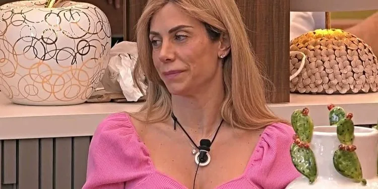 Paola Caruso al Grande Fratello Vip per il figlio (Screen Mediaset Infinity)