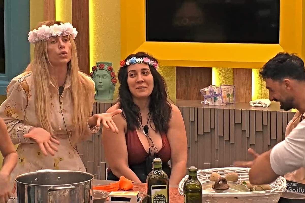 Grande Fratello Vip, Paola Caruso sbotta (Screen Mediaset Infinity)