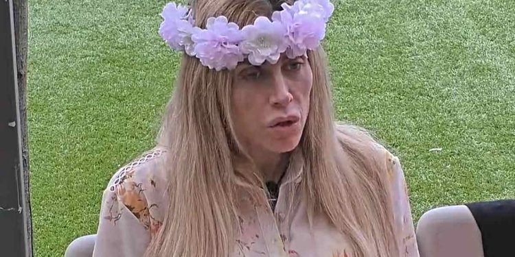 Paola Caruso sbotta al Grande Fratello Vip (Screen Mediaset Infinity)