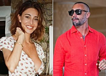 È scoppiata la scintilla tra Belen Rodriguez e Vittorio Brumotti (Collage foto Ig)