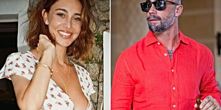 È scoppiata la scintilla tra Belen Rodriguez e Vittorio Brumotti (Collage foto Ig)
