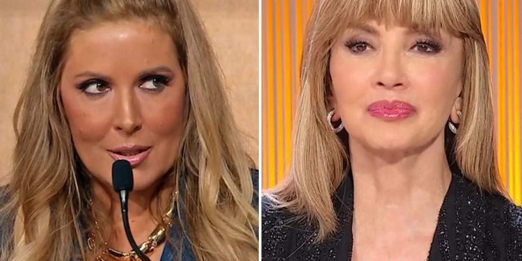 Milly Carlucci rompe il silenzio su Selvaggia Lucarelli al GF Vip (Collage screen Raiplay)