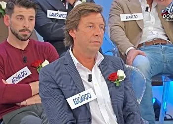 Uomini e Donne, Edoardo Nestori parla della sua donna ideale (Screen Witty Tv)