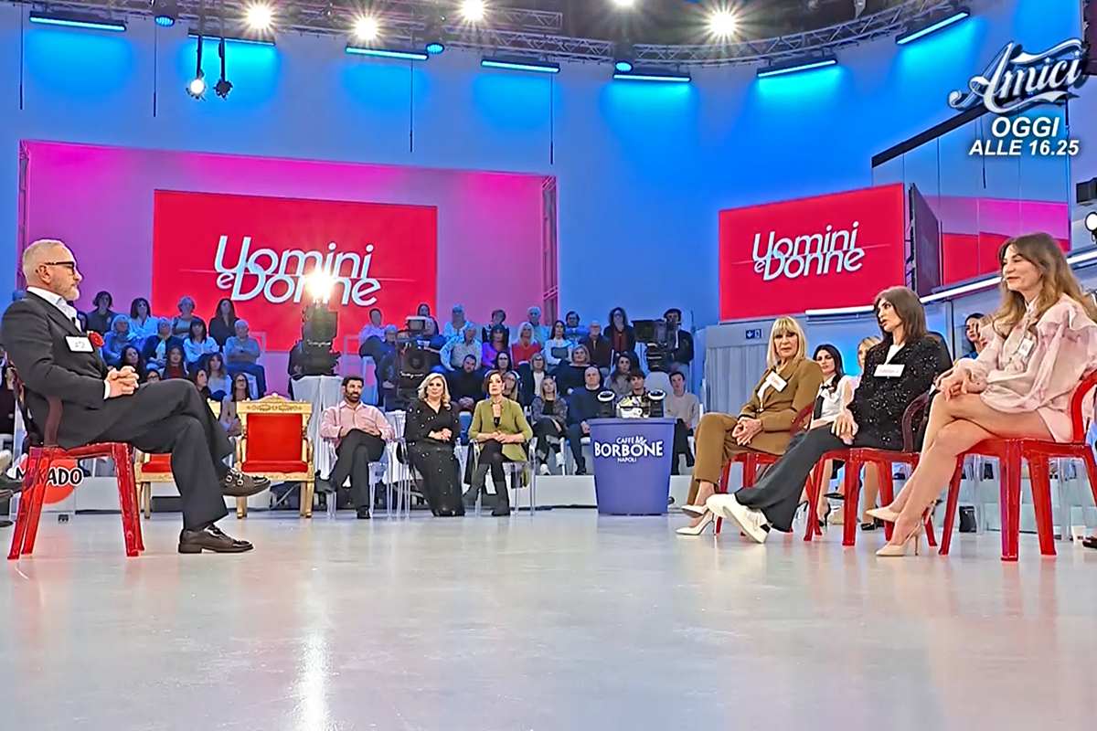 Uomini e Donne, Gemma Galgani delusa da Davide (Screen Witty Tv)