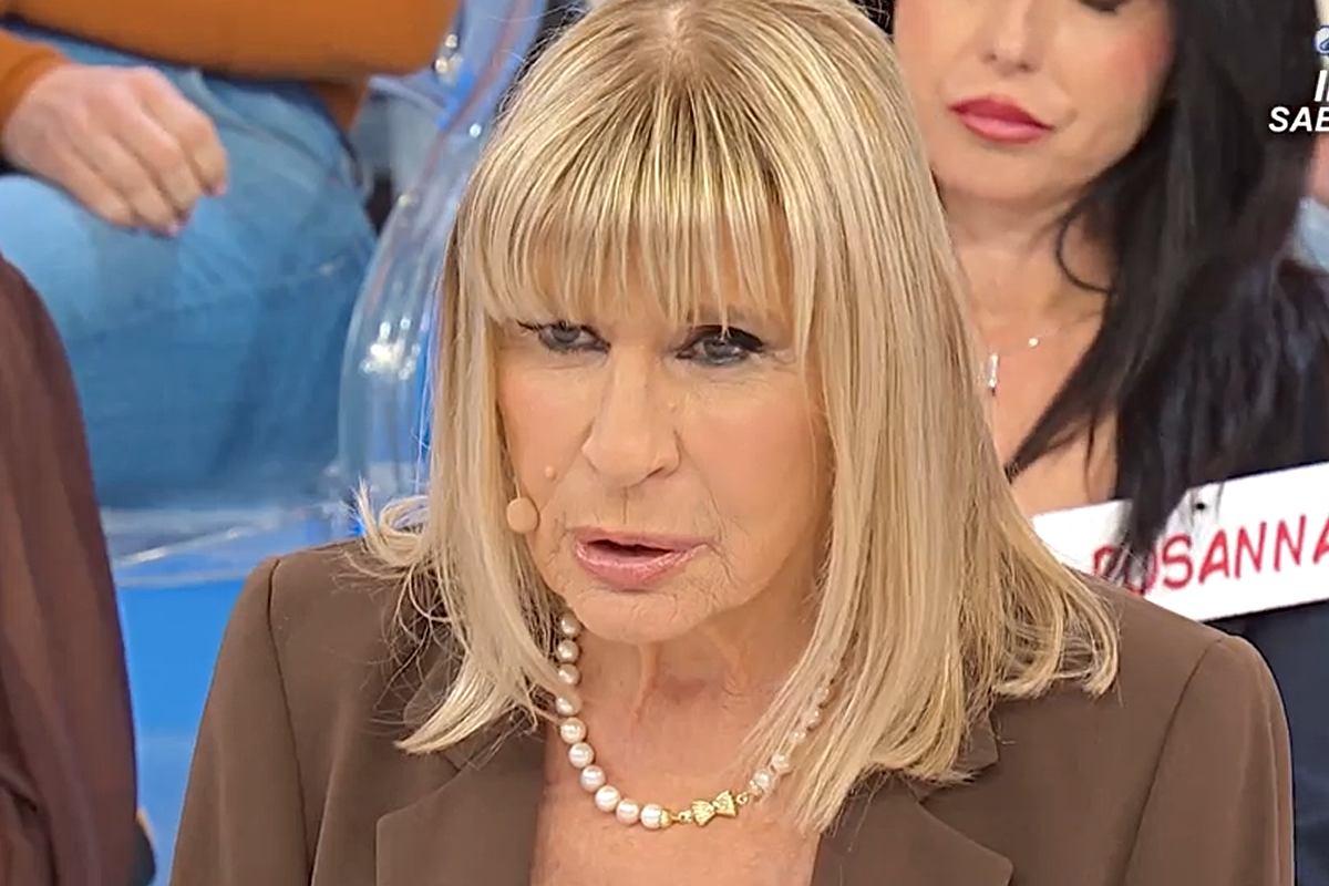 Uomini e Donne, Gemma Galgani chiude con Maurizio (Screen Witty Tv)