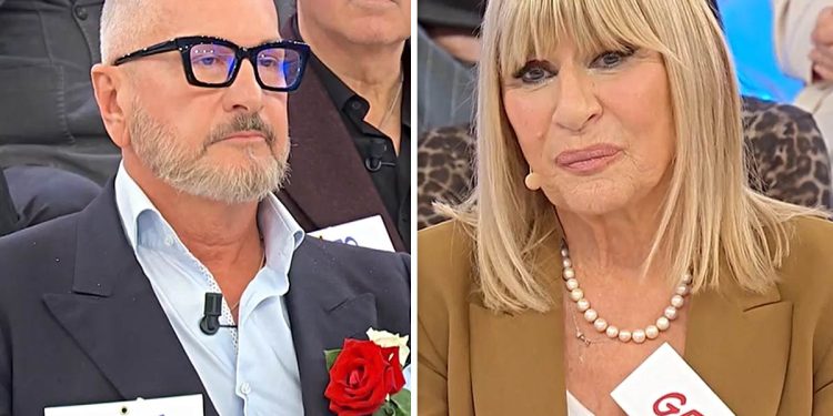 Uomini e Donne, Davide chiude con Gemma Galgani (Collage screen Witty Tv)