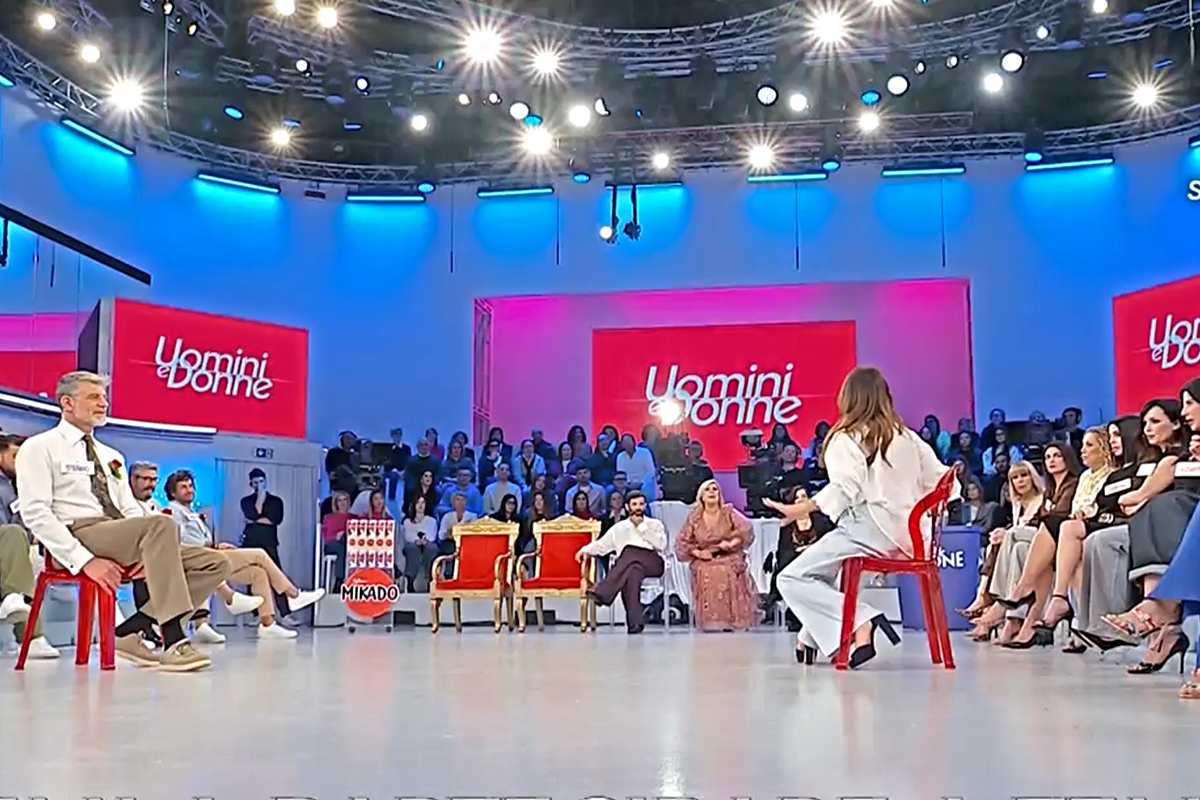 Scontro tra Tina Cipollari e Marina a Uomini e Donne (Screen Witty Tv)