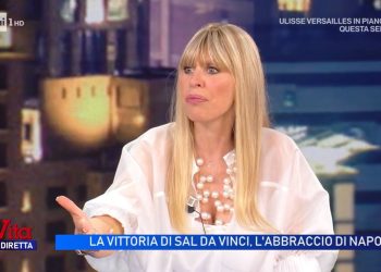Alessandra Mussolini (Foto: screen Raiplay)