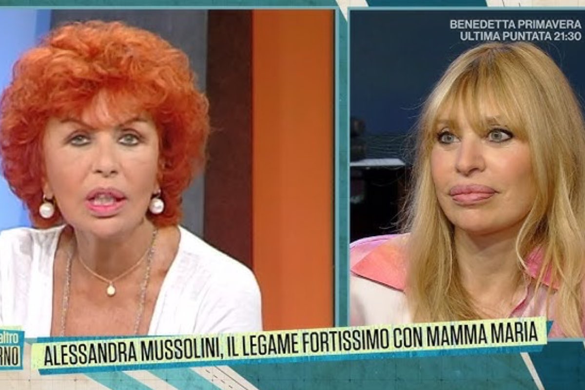 Alessandra Mussolini mamma Maria Scicolone