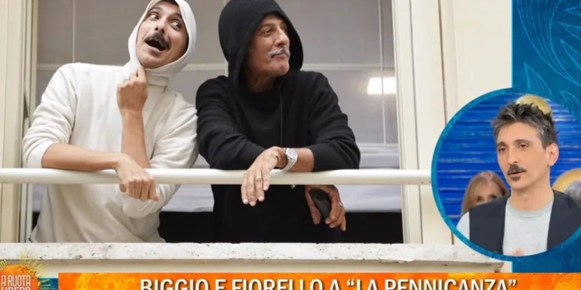 Fabrizio Biggio e Fiorello (Foto: screen Raiplay)