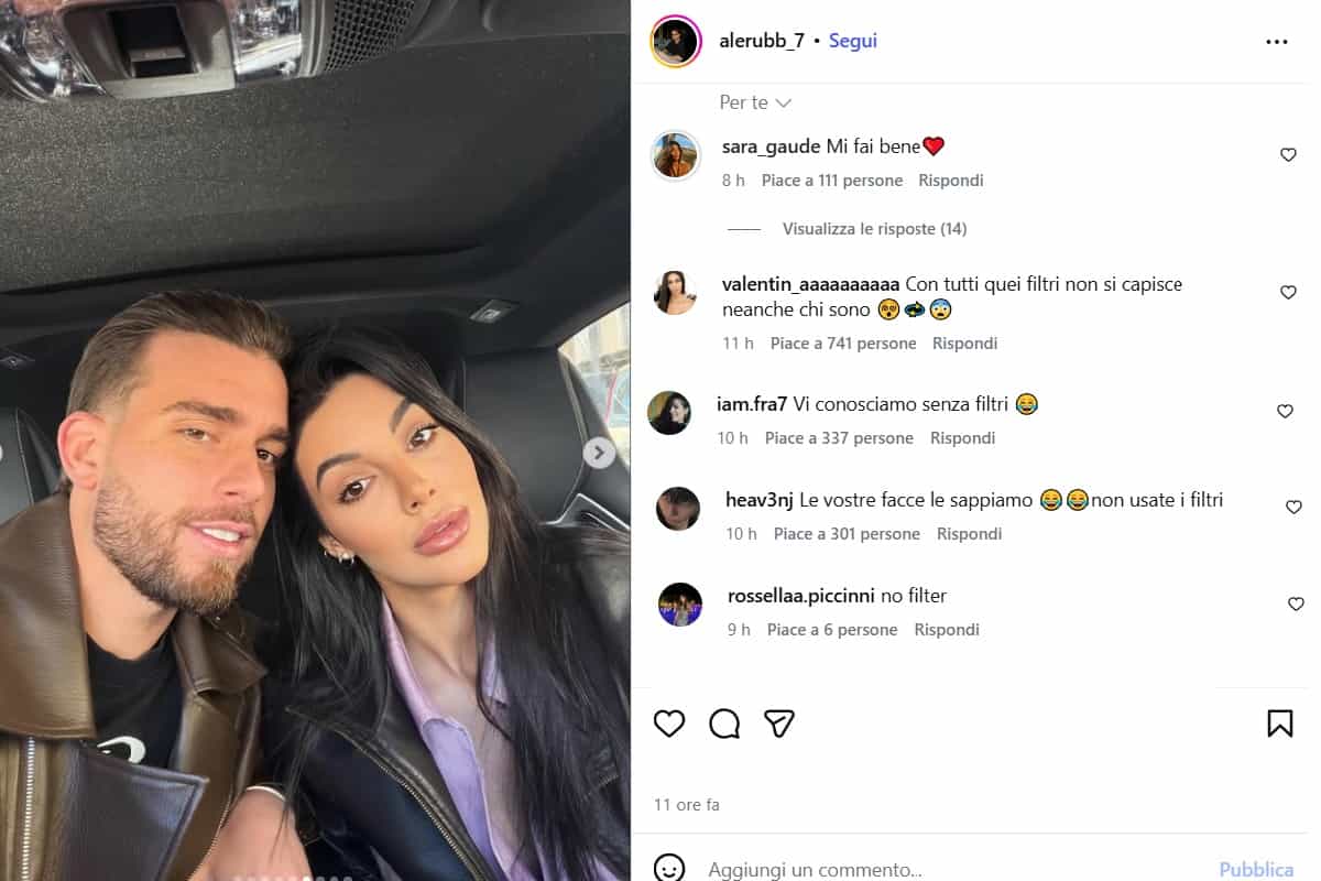 alessio rubeca e sara gaudenzi irriconoscibile dopo uomini e donne