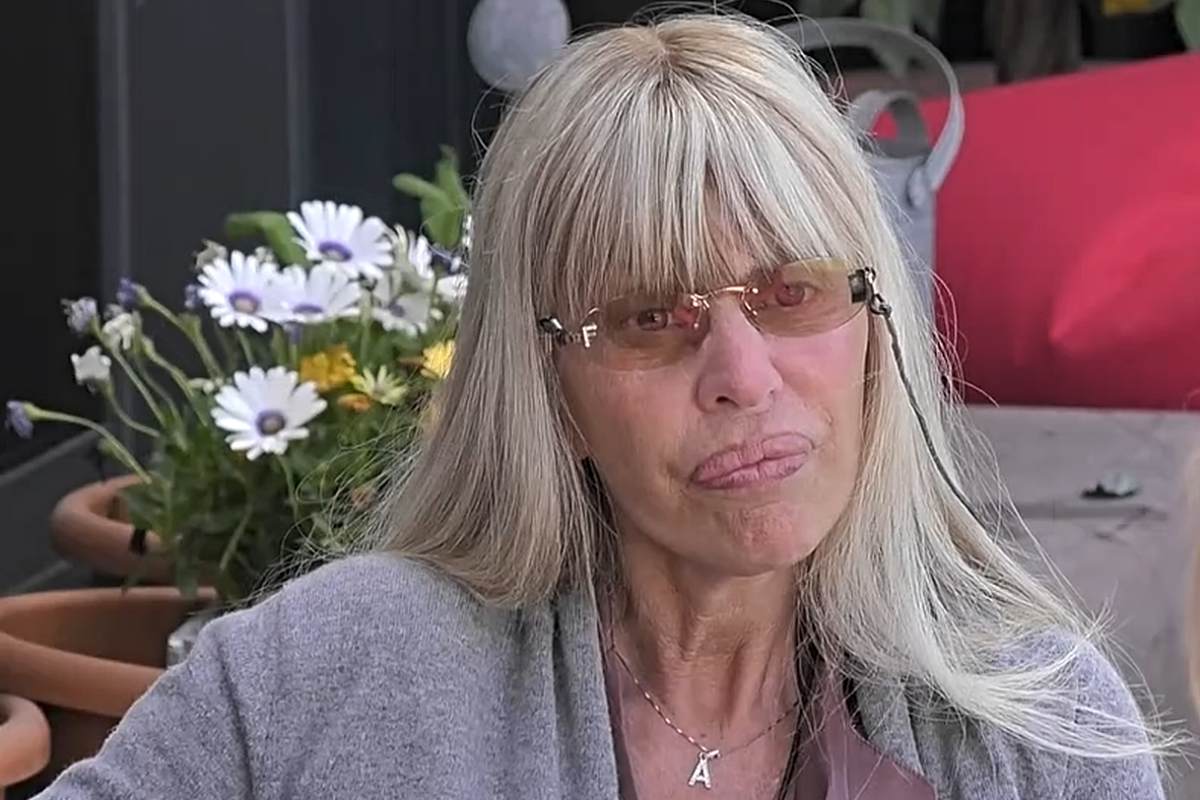 Alessandra Mussolini furiosa con Renato Biancardi al GF Vip (Screen Mediaset Infinity)