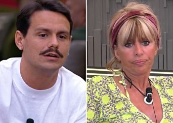 Alessandra Mussolini furiosa con Renato al GF Vip (Screen Mediaset Infinity)