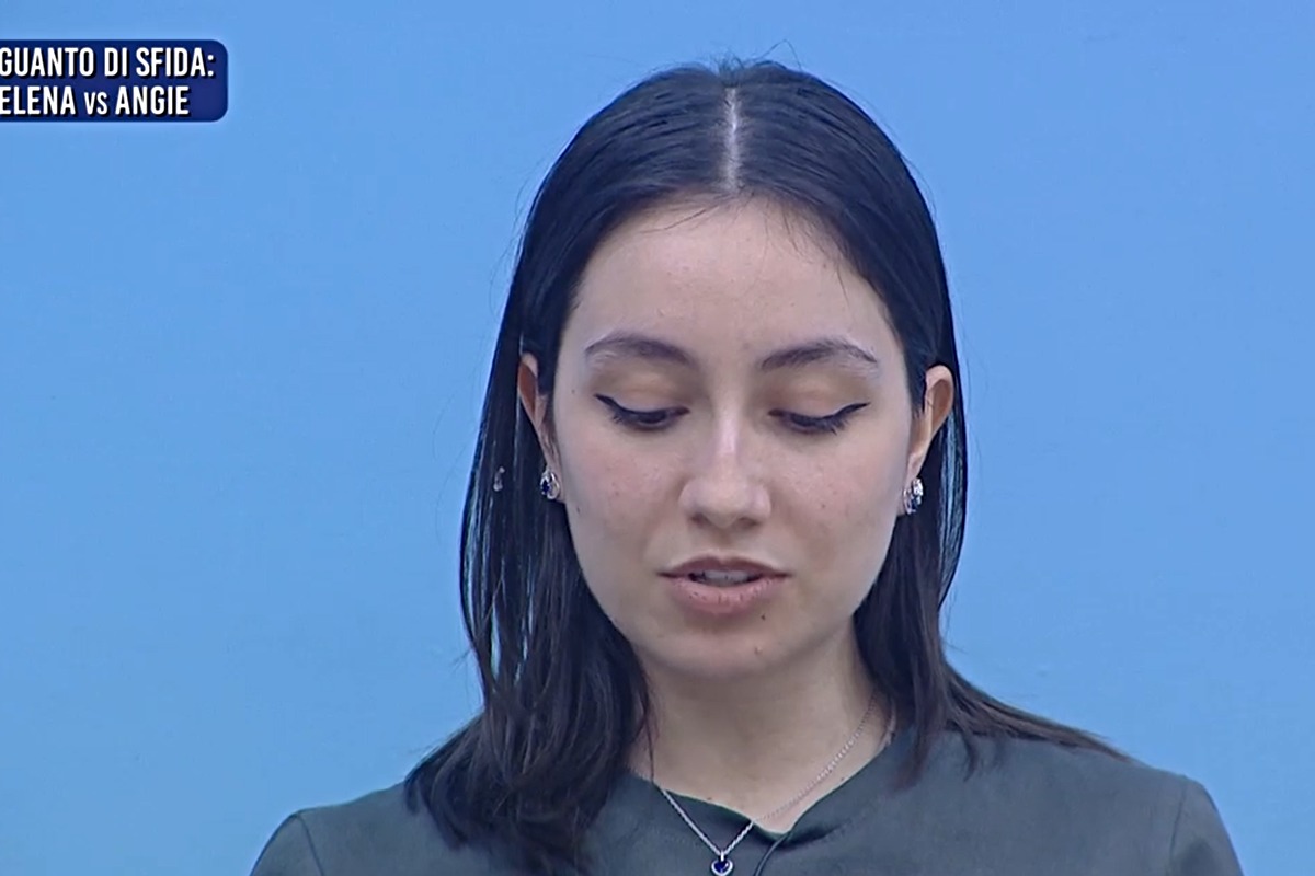 Amici 25, Angie sbotta contro Rudy Zerbi (Screen Witty Tv)