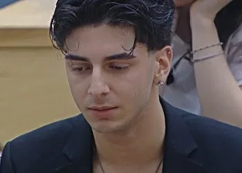 Amici 25, prime parole di Alex Casu dopo l'eliminazione (Screen Witty Tv)
