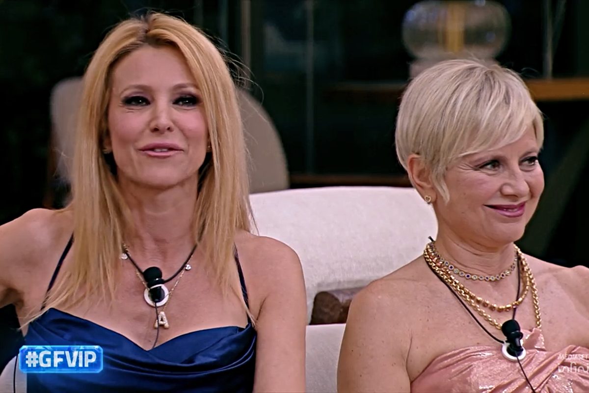 Antonella Elia e Adriana Volpe, promessa al Grande Fratello Vip (Screen Mediaset Infinity)