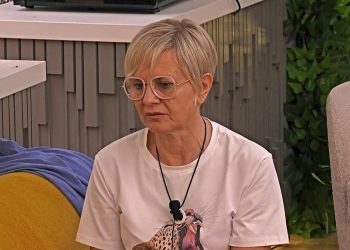 Antonella Elia, duro sfogo contro Alessandra Mussolini al GF Vip (Screen Mediaset Infinity)